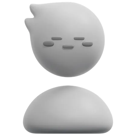 Bored  3D Icon