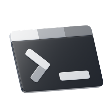 Terminal  3D Icon