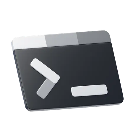 Terminal  3D Icon