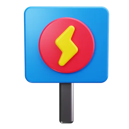 Station de charge  3D Icon