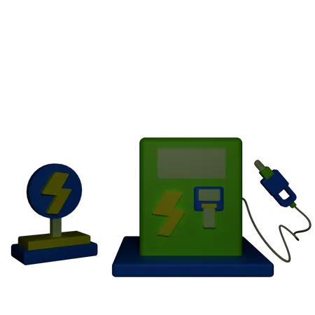 Pompe électrique  3D Icon