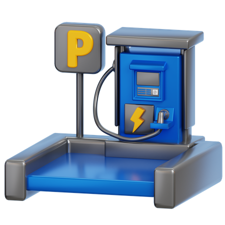 Station de charge  3D Icon