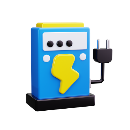 Station de charge  3D Icon