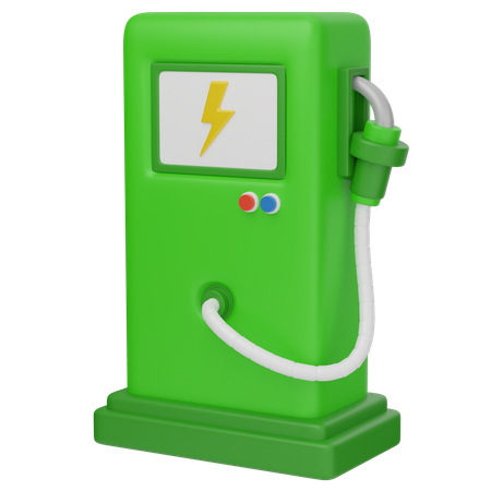 Borne de recharge pour véhicules électriques  3D Icon