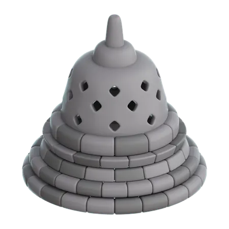 Borobudur  3D Icon