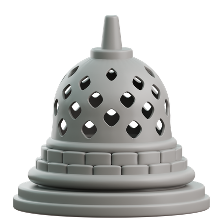 Borobudur  3D Icon