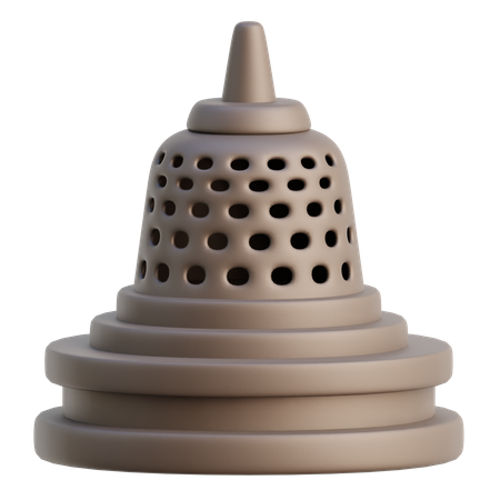Borobudur  3D Icon