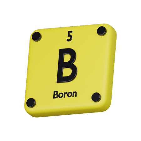 Boron  3D Icon
