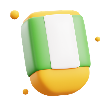 Apagador  3D Icon