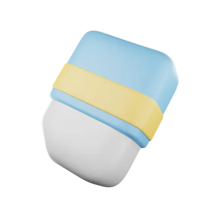 Apagador  3D Icon