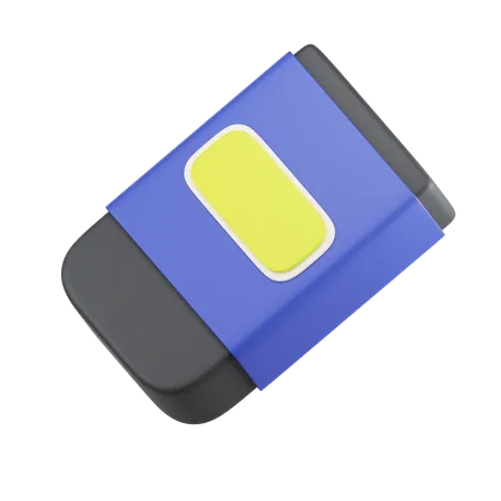 Apagador  3D Icon