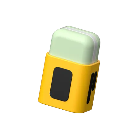 Apagador  3D Icon