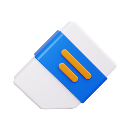 Apagador  3D Icon