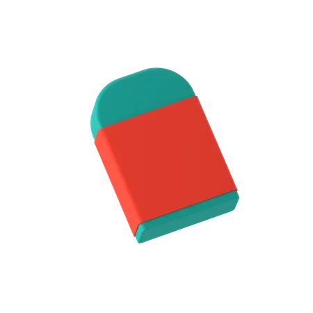 Apagador  3D Icon