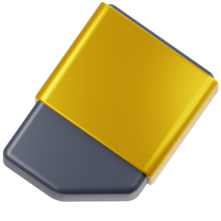 Apagador  3D Icon