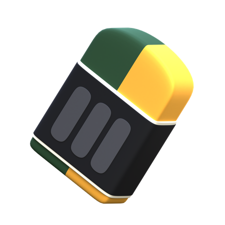 Apagador  3D Icon