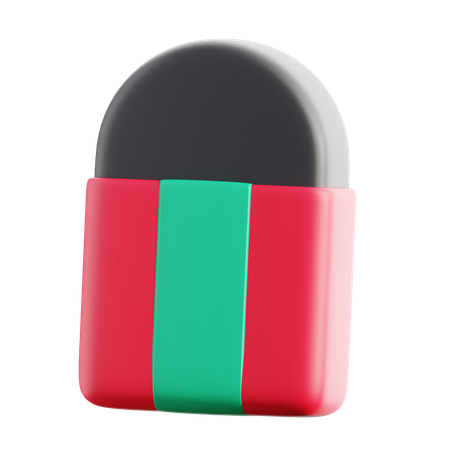 Apagador  3D Icon