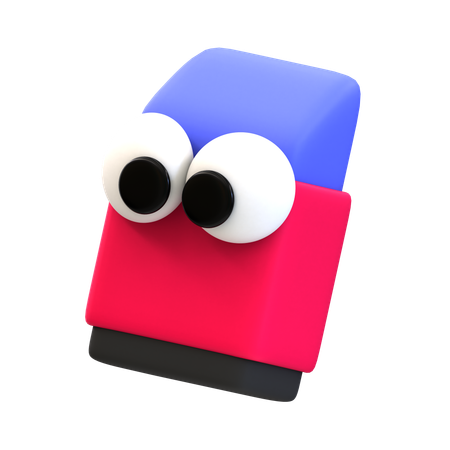 Borracha de desenho animado  3D Icon