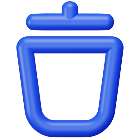 Borrar  3D Icon