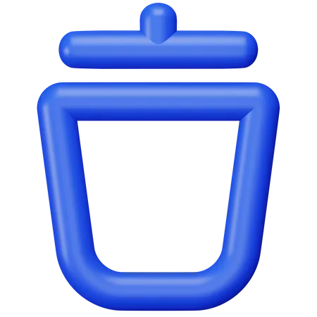 Borrar  3D Icon