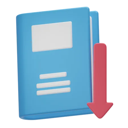 Borrow Book  3D Icon