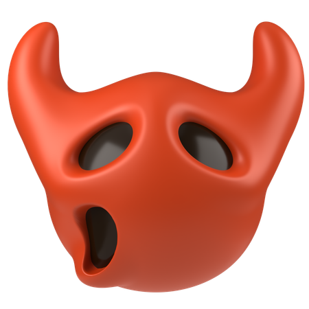 Böses Emoji  3D Icon