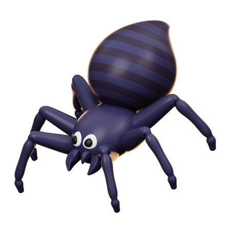 Böse Spinne  3D Icon