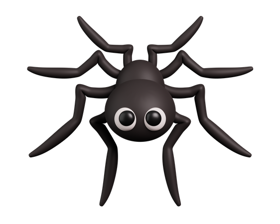 Böse Spinne  3D Icon