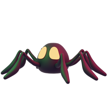 Böse Spinne  3D Icon
