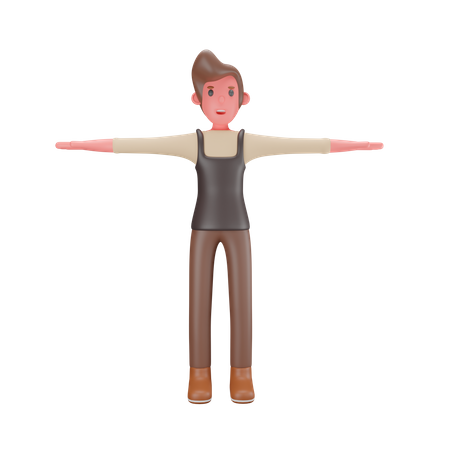 Schlechter Barkeeper  3D Illustration