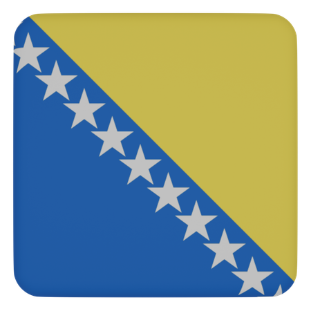 Bosnia  3D Icon