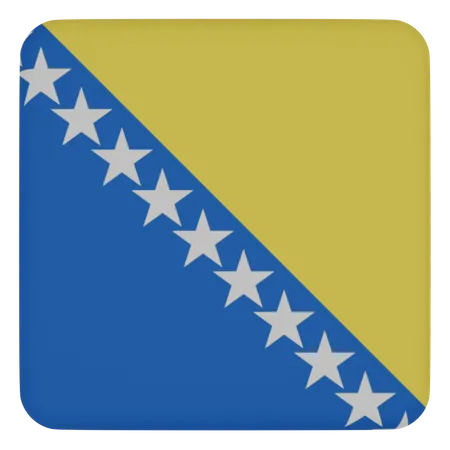 Bosnia  3D Icon