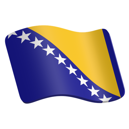 Bosnia  3D Icon