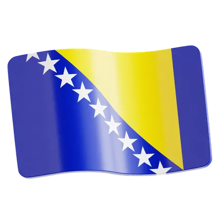 Bosnia and Herzegovina  3D Icon
