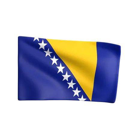 Bosnia and Herzegovina  3D Icon