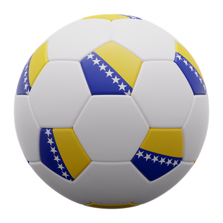 Bosnia and Herzegovina Ball  3D Icon