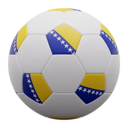 Bosnia and Herzegovina Ball  3D Icon