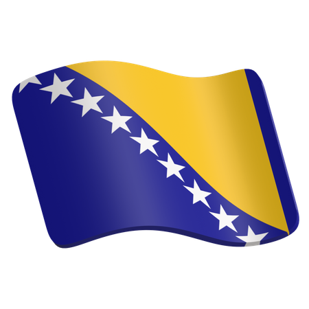 Bosnien  3D Icon