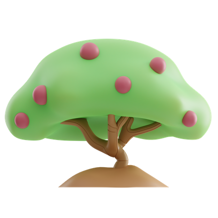 Árbol del bosque  3D Icon