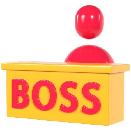 Boss 3D Illustration