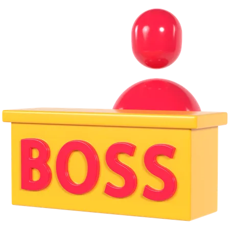 Boss  3D Illustration