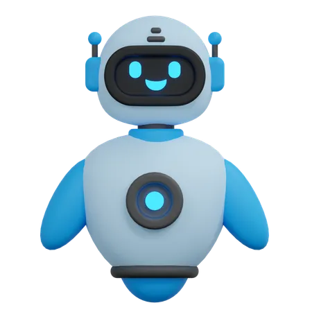 Illustration De Robot 3D Icon