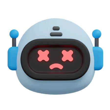 Ilustracion De Robot 3D Icon