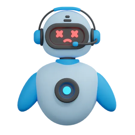Bot Illustration 3D Icon