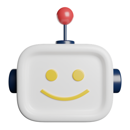 Robô  3D Icon