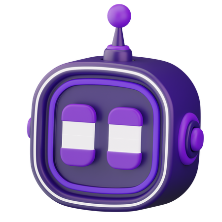 Bot  3D Icon