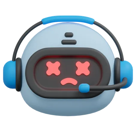 Bot  3D Icon