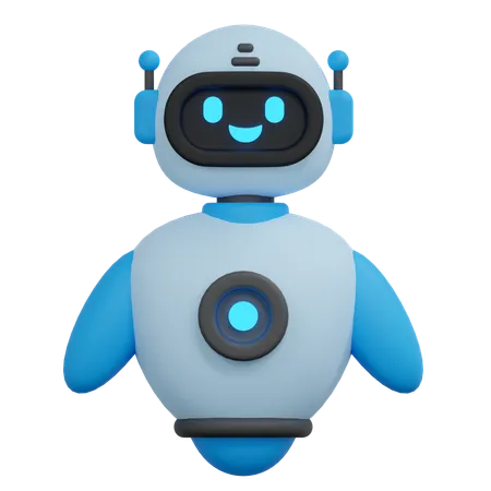 Bot  3D Icon