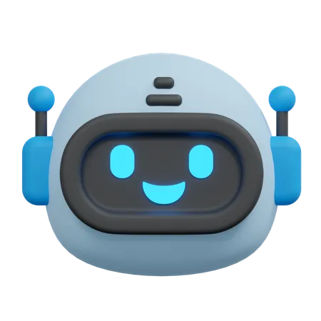 Bot  3D Icon