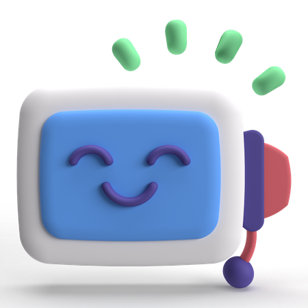 Bot  3D Icon